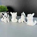 Mô hình Sói 3D (In đơn hoặc đa màu) - Thumbnail 4