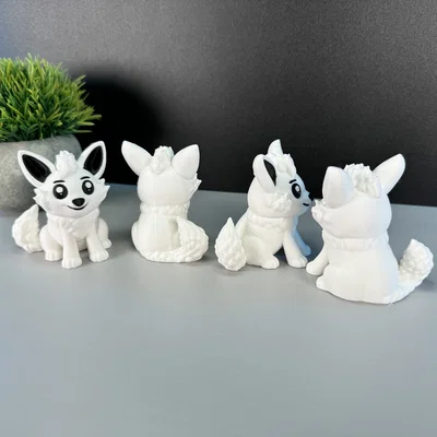 Mô hình Sói 3D (In đơn hoặc đa màu)