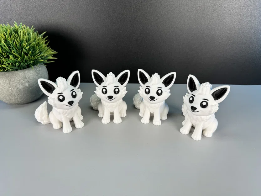 Mô hình Sói 3D (In đơn hoặc đa màu) - Image 5