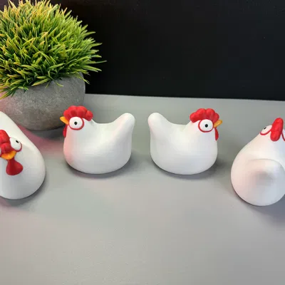 Mô hình Gà con dễ thương