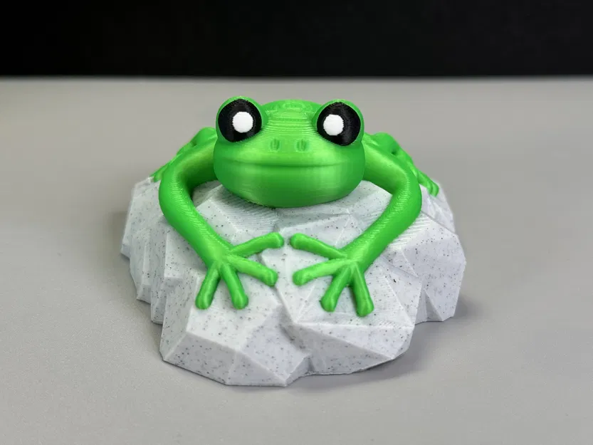 Con Ếch Trên Tảng Đá - Image 1