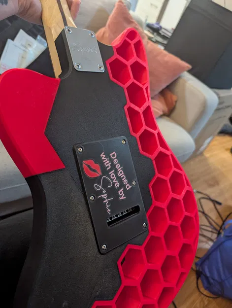 Prusastrat - Pick Guard và Nắp Lưng Một Mảnh - Image 4