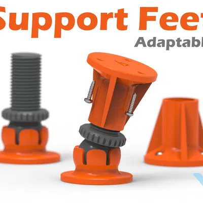 Chân Đế Chỉnh Chiều Cao - Loại Chắc Chắn