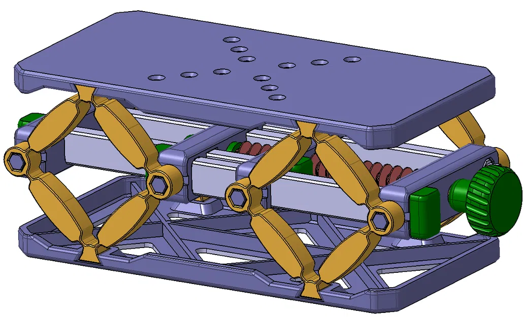 Con đội phòng thí nghiệm đàn hồi (Compliant Lab Jack) - Image 2
