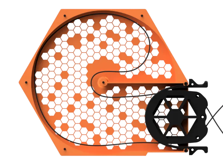 Giá đỡ cuộn dây + Bộ đệm tích hợp cho Core ONE & MMU3 (Tương thích INDX!) - Image 6