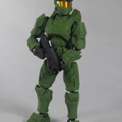 Mô hình Hành động Halo MkV - Master Chief - MODULYR V2