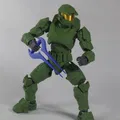 Mô hình Hành động Halo MkV - Master Chief - MODULYR V2 - Thumbnail 8