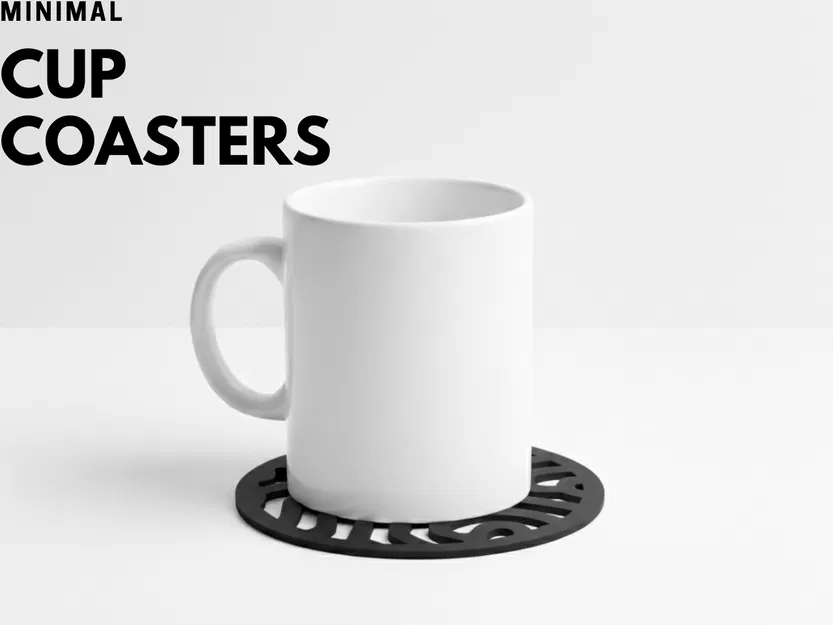 Bộ Đế Lót Ly Tối Giản - Image 2