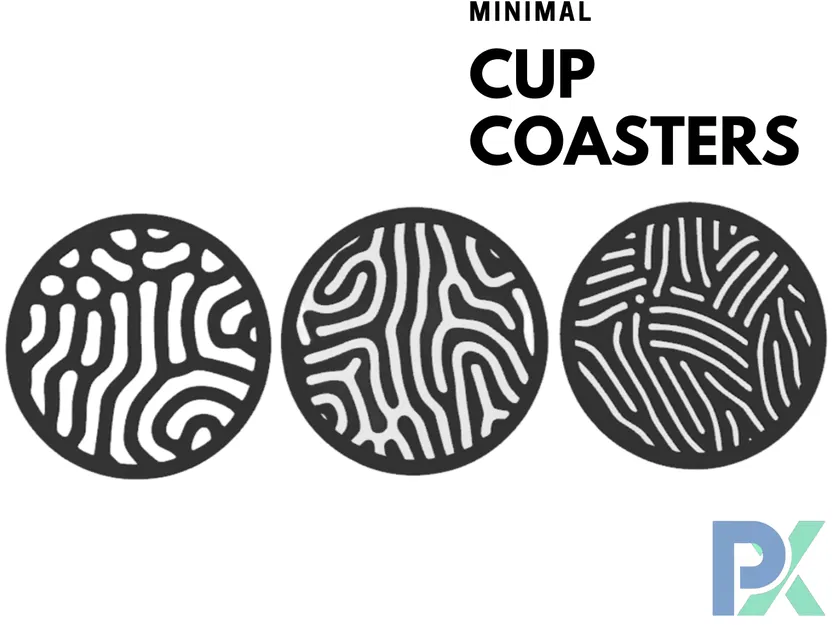 Bộ Đế Lót Ly Tối Giản - Image 3