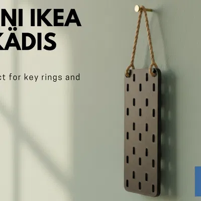 Kệ Mini IKEA Skadis In 3D