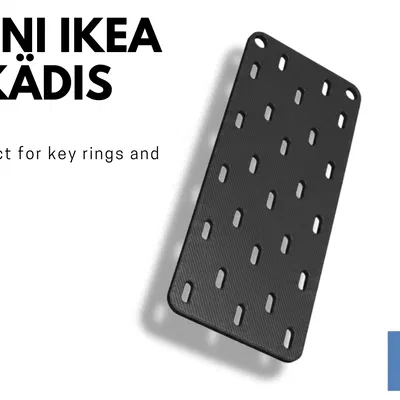 Kệ Mini IKEA Skadis In 3D