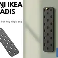 Mini IKEA Skadis - Đế Tổ Chức Đồ Đạc Nhỏ Gọn In 3D - Thumbnail 1