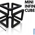 Khối Lập Phương Vô Cực Mini - Mẫu In 3D Độc Đáo - Thumbnail 1