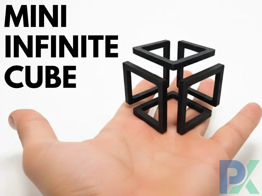 Khối Lập Phương Vô Cực Mini - Mẫu In 3D Độc Đáo - Image 2