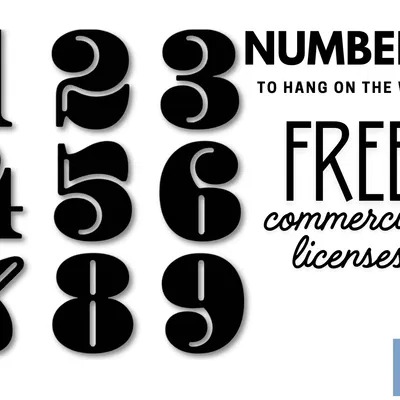 Những Con Số Để Treo Tường