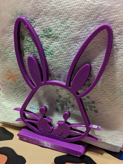 Giá Đỡ Khăn Ăn Hình Thỏ Bunny - Image 2