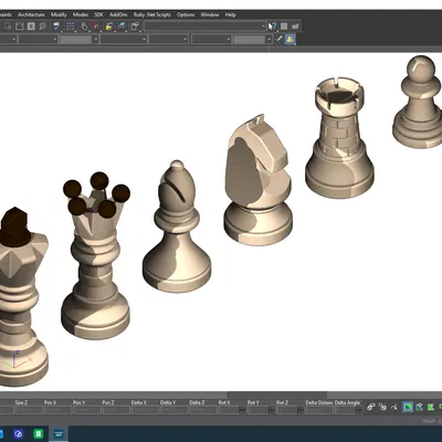 Bộ Quân Cờ - Các Quân Cờ
