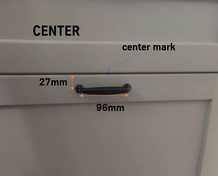 Khuôn mẫu khoan lỗ tay nắm ENERYDA cho tủ IKEA LERHYTTAN - Image 2