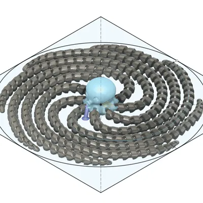 Con Bạch Tuộc Khớp Nối Dài Nhất