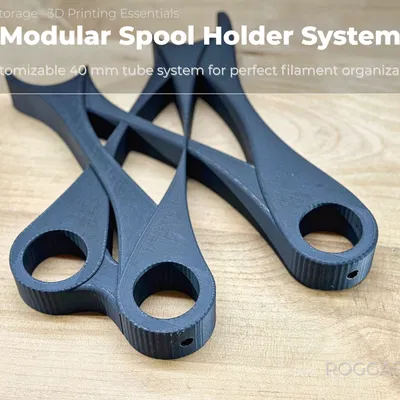 Giá Đỡ Cuộn Dây Module – Hệ Thống Ống 40mm Tùy Chỉnh Cho Filament In 3D