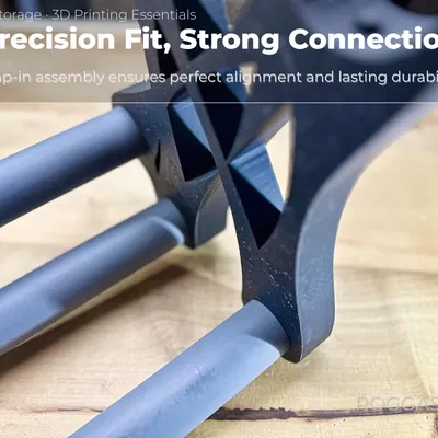 Giá Đỡ Cuộn Dây Module – Hệ Thống Ống 40mm Tùy Chỉnh Cho Filament In 3D