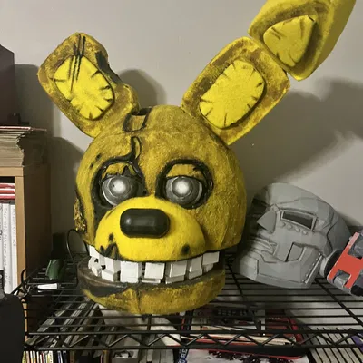 Đầu Thỏ Vàng FNAF Cosplay - Sơ Đồ Trong File