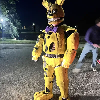 Đầu Thỏ Vàng FNAF Cosplay - Sơ Đồ Trong File