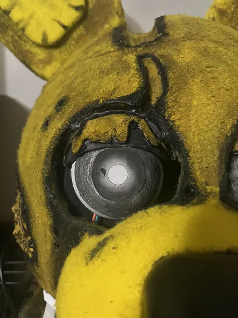 Đầu Thỏ Vàng FNAF Cosplay - Sơ Đồ Trong File - Image 6