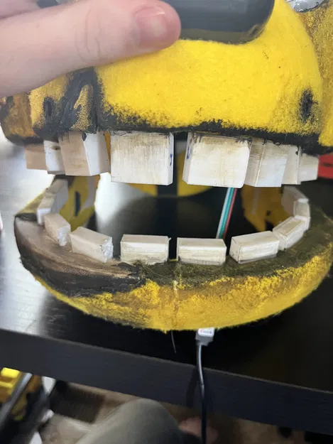 Đầu Thỏ Vàng FNAF Cosplay - Sơ Đồ Trong File - Image 9