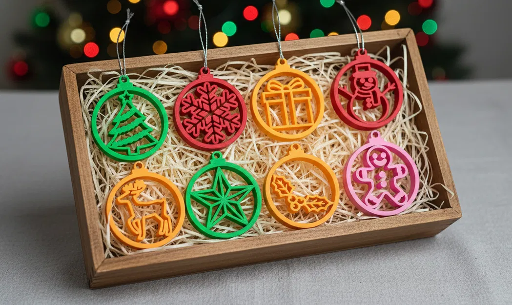 Đồ Trang Trí Giáng Sinh – Bộ 8 Món (STL) - Image 1