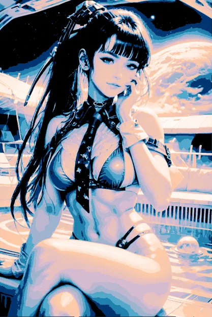 Eve Tắm Nắng Trong Không Gian - Image 1