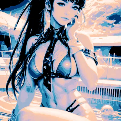 Eve Tắm Nắng Trong Không Gian