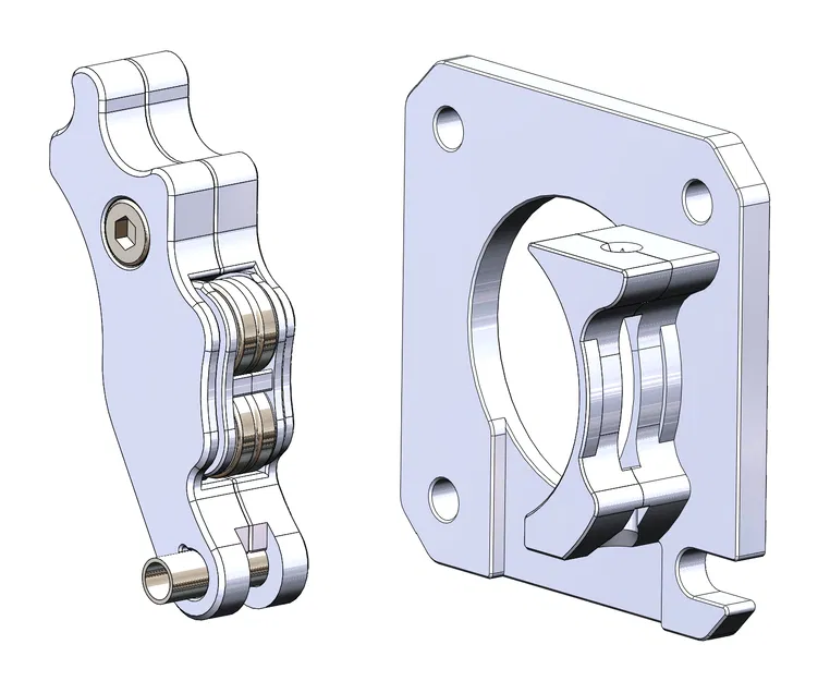 MK4S Bogie Idler & Main Plate - Image 1