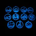 Bộ 11 Móc Treo Trang Trí Giáng Sinh Cảnh Chúa Giáng Sinh Phát Sáng Trong Đêm - Thumbnail 1