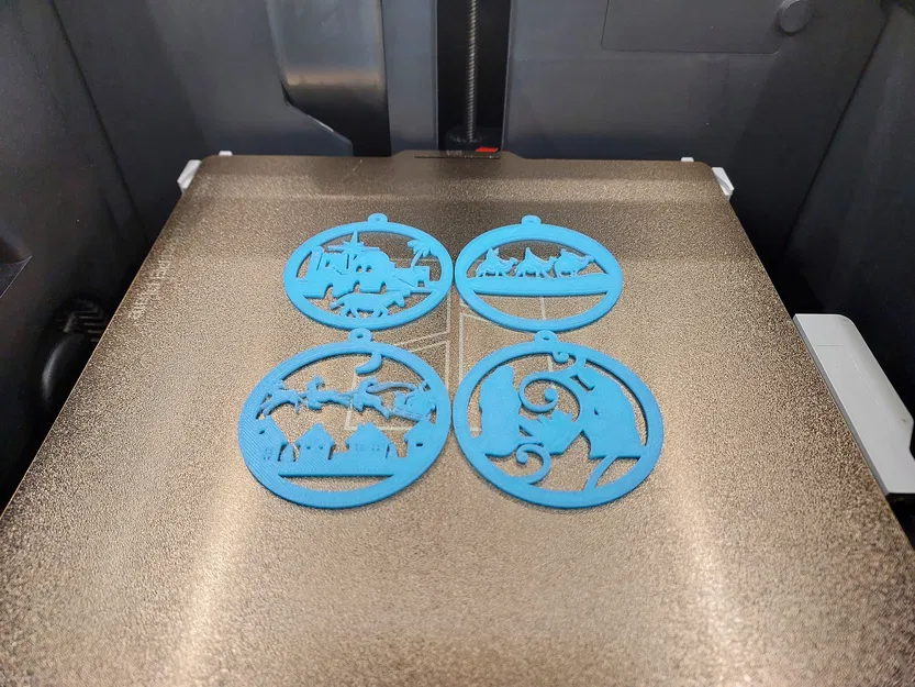 Bộ 11 Móc Treo Trang Trí Giáng Sinh Cảnh Chúa Giáng Sinh Phát Sáng Trong Đêm - Image 2