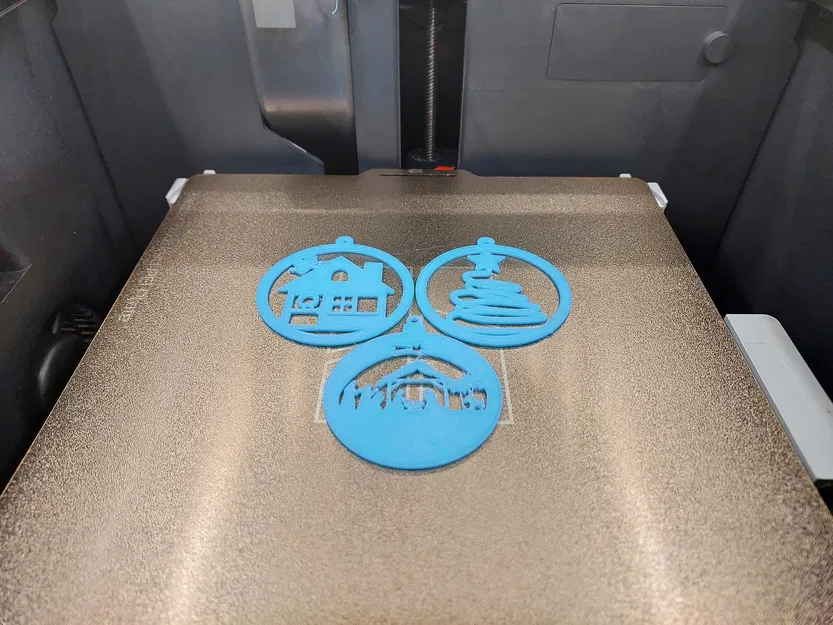 Bộ 11 Móc Treo Trang Trí Giáng Sinh Cảnh Chúa Giáng Sinh Phát Sáng Trong Đêm - Image 4