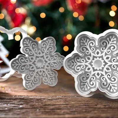 Khuôn Cắt Bánh Tuyết
