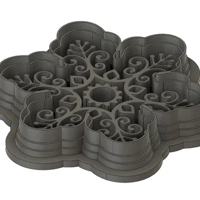 Khuôn Cắt Bánh Tuyết