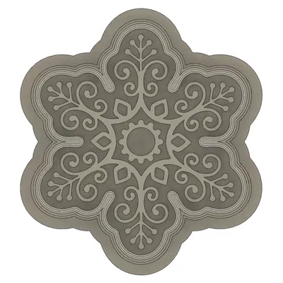 Khuôn Cắt Bánh Tuyết