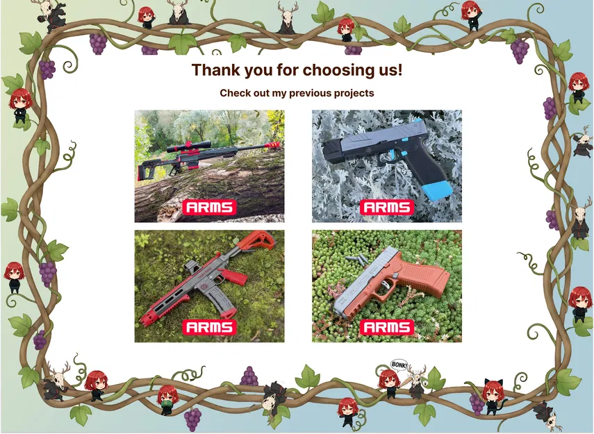 DVE-10M - Dự án Súng đồ chơi, MIỄN PHÍ chỉnh sửa (Bao gồm STL+STEP) - Image 2