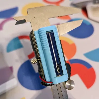 Mạch Chuyển Thước Kẹp Dùng Pin AAA Dễ Dàng