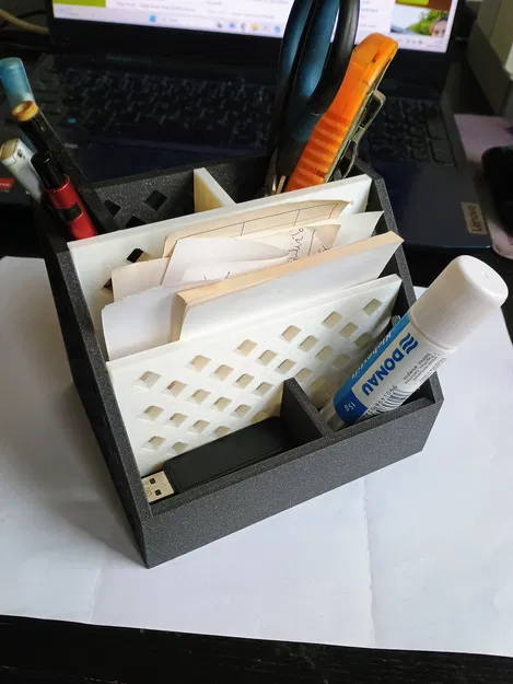 Chân Cắm Bút, Kệ Đựng Bút, Hộp Đựng Bút Văn Phòng Dễ In - Image 6