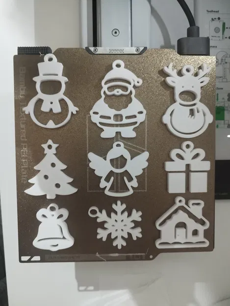 Gói Trang Trí Giáng Sinh – 9 Món Đồ Trang Trí Dễ In 3D - Image 1