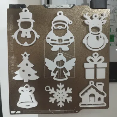 Gói Trang Trí Giáng Sinh – 9 Món Đồ Trang Trí Dễ In 3D