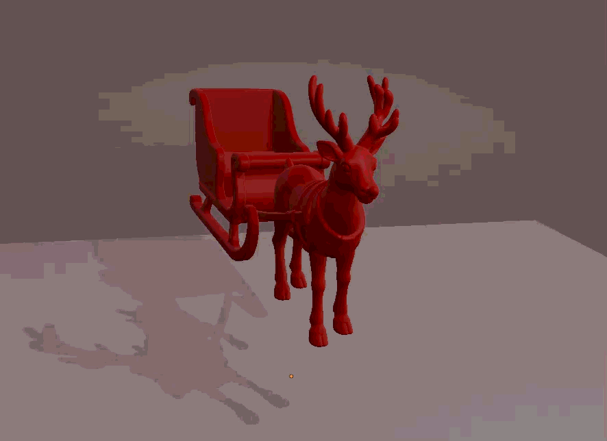 Mô Hình Rudolph the Red-Nosed Reindeer