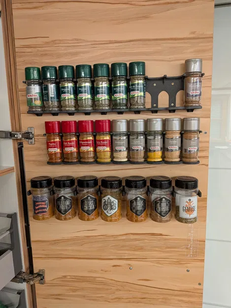 Giá đỡ hũ gia vị Kotanyi cho cửa tủ - Image 4