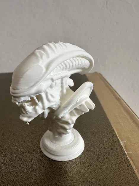 Bust Alien - Mô Hình Đầu Người Ngoài Hành Tinh Trang Trí - Image 4