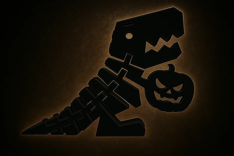 Khủng Long Uốn Dẻo - Phiên Bản Halloween - Image 1