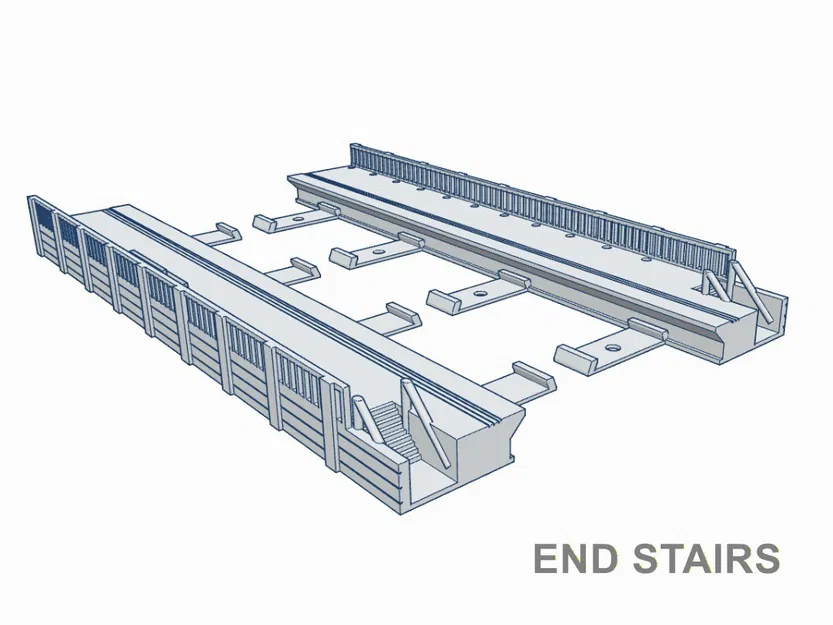 Sân ga đôi N Scale - Đường ray xe lửa - Image 3