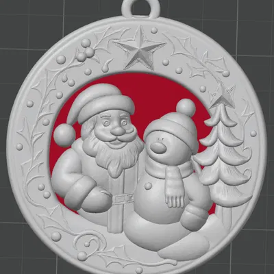 Móc Trang Trí Ông Già Noel & Người Tuyết